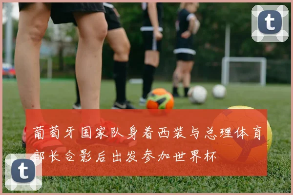 葡萄牙国家队身着西装与总理体育部长合影后出发参加世界杯